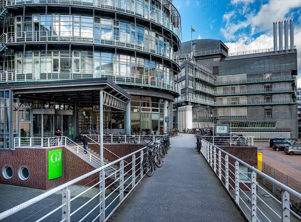 The Gruner und Jahr publishing house on Baumwall