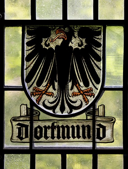 Historical coat of arms disc of Dortmund