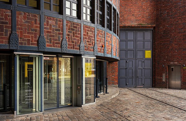 The former energy plant on Mauerstrasse in Berlin Mitte