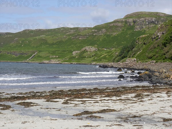 View of beach and coastline