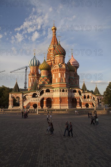 St. Basil's Cathedral on Red Square in Moscow