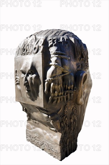 Bronzebueste von Konrad Adenauer