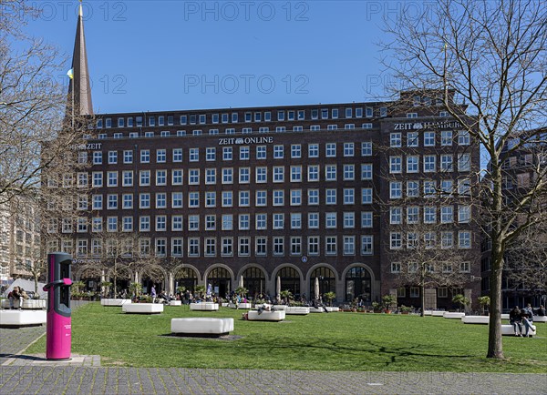 Press building of the weekly newspaper DIE ZEIT am Speersort