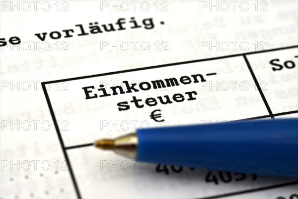 Income tax assessment