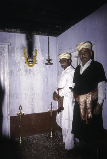 Kodavas in their traditional dress at Madikeri