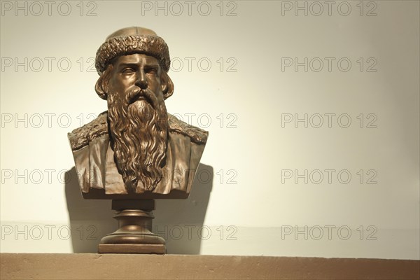Bust of Johannes Gutenberg 1400-1468 in the Electoral Castle