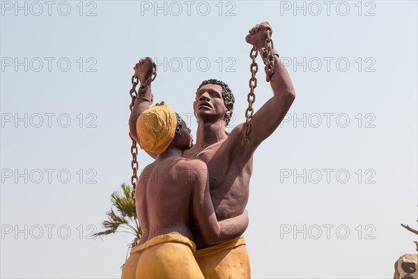 Statue Liberation of the Slaves