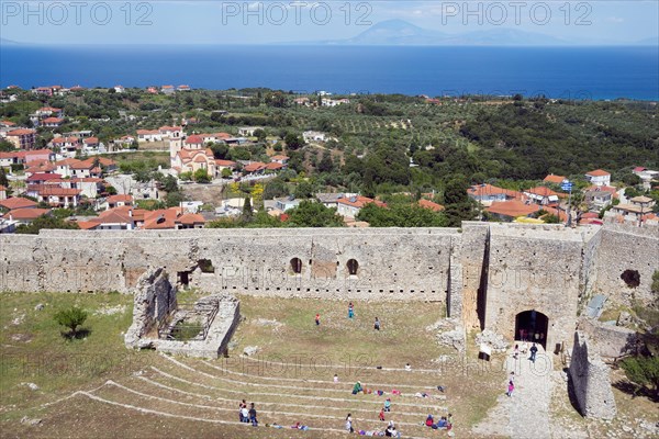 Castle and village