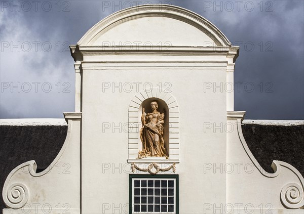 Gable of the manor house