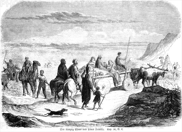 Exodus of Esau and his family