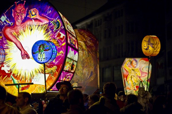 Lanterns at the Morgenstraich