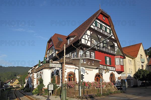 Brauereigasthof Loewen Post in Alpirsbach