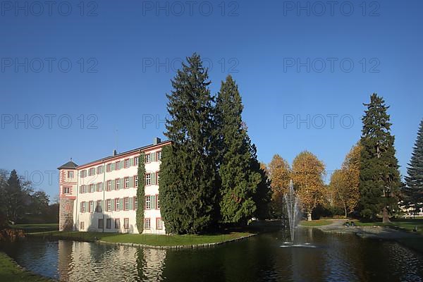 Moated castle in Eichtersheim