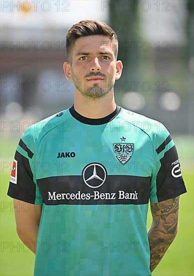 Goalkeeper Fabian Bredlow VfB Stuttgart Portraittermin VfB Stuttgart 2022 2023 Licence Player Football 1. Bundesliga Men GER Stuttgart 05. 07. 2022
