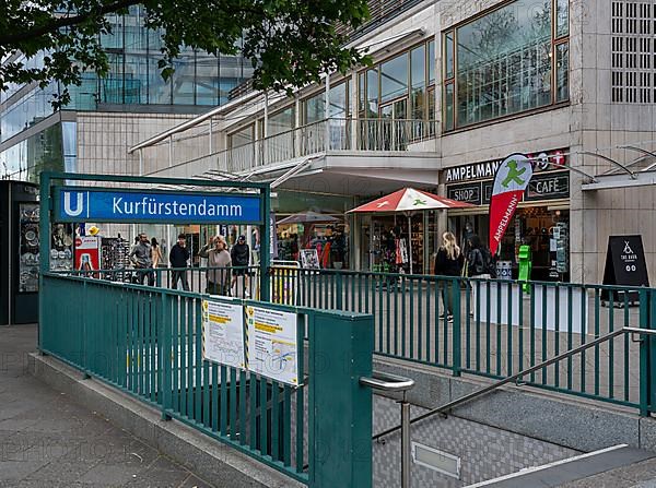 Kurfuerstendamm underground station