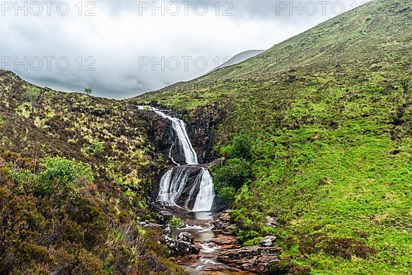 Eas a Bhradain Waterfall or Blackhills Waterfall