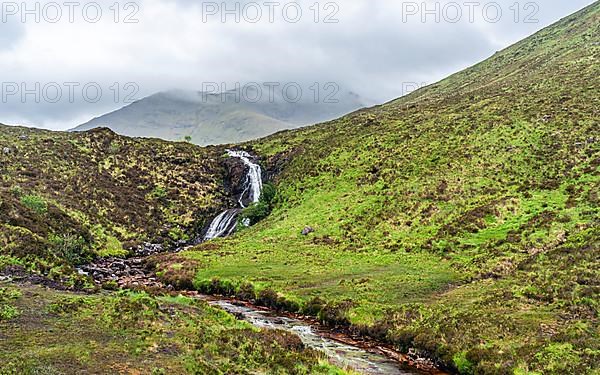 Eas a Bhradain Waterfall or Blackhills Waterfall