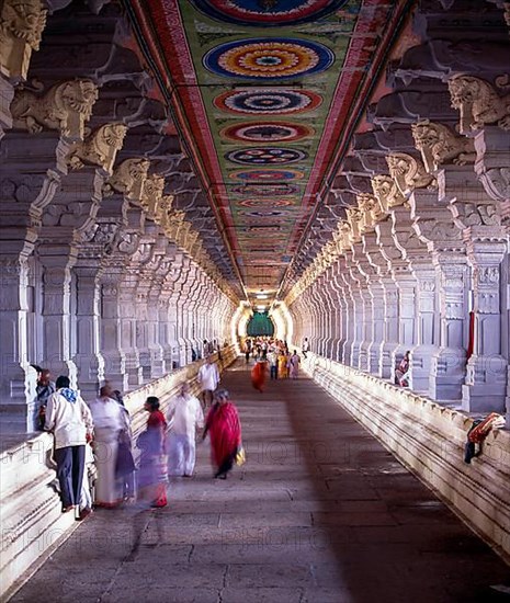 Longest temple corridor
