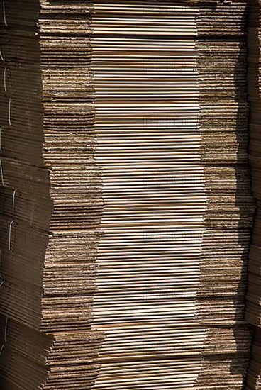 Brown color cardboard stock as a background