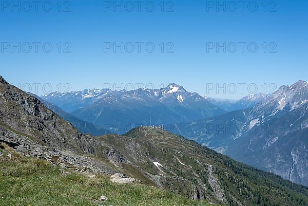Venet summit hut, transmission mast