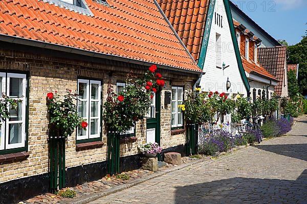 Old fishermen's houses, Historic fishermen's settlement Holm