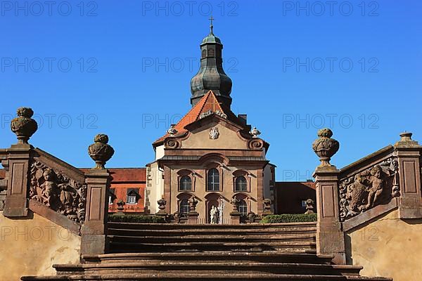 Church and monastery complex Propstei Johannesberg, former Benedictine provostry
