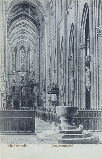 Halberstadt, the cathedral
