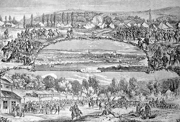 The Austrian Military Camp near Bruck an der Leitha, Austria