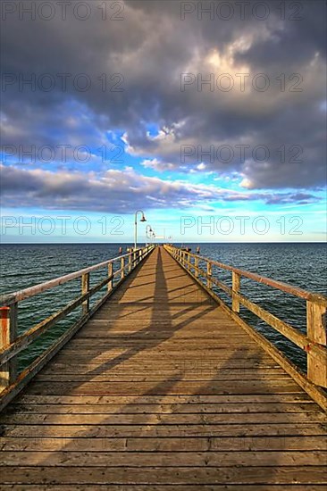 Pier on the Baltic Sea, Goehren