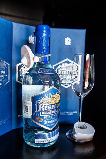 Expensive Tequila bottles, Unesco site Tequila