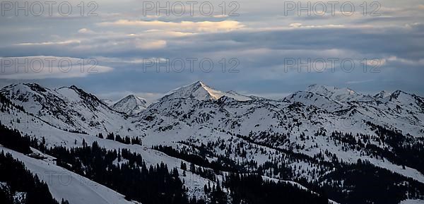 Grossvenediger, Alpine panorama