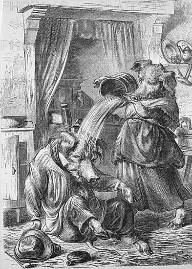 Humour, the drunken husband