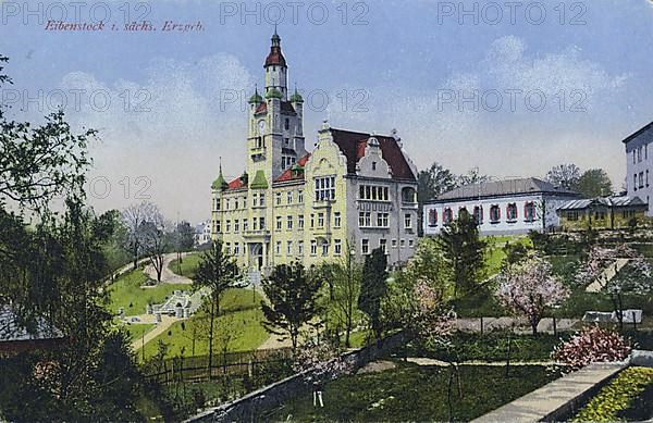 Eibenstock in the Saxon Erzgebirge, Erzgebirgskreis