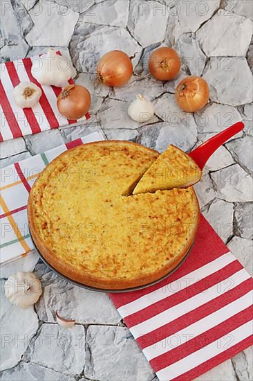 Swabian cuisine, Haertsfeld potato cake with curd dough base