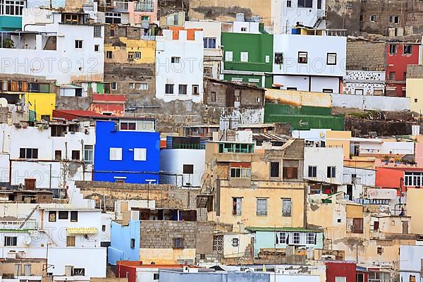 Mirador Casas de colores in Las Palmas de Gran Canaria. Las Palmas, Gran Canaria