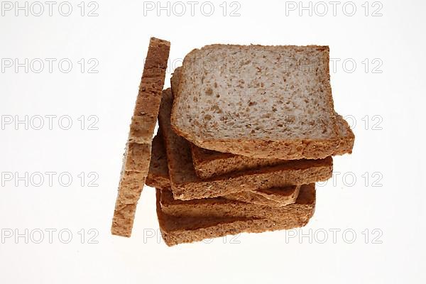 Bread, slices of wholemeal toast