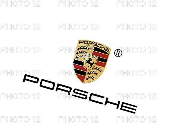 Porsche, rotated logo