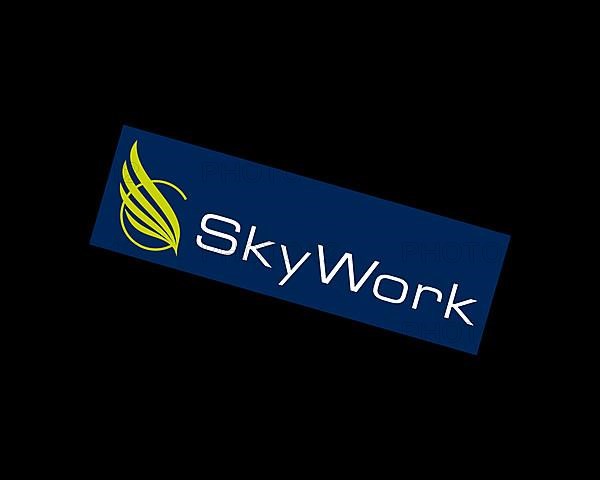 SkyWork Airline, rotated logo