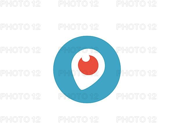 Periscope app, rotated logo