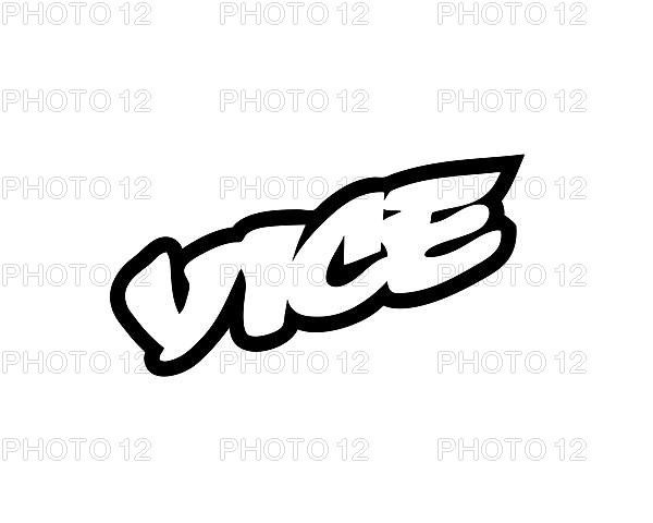 Vice magazine, rotated logo