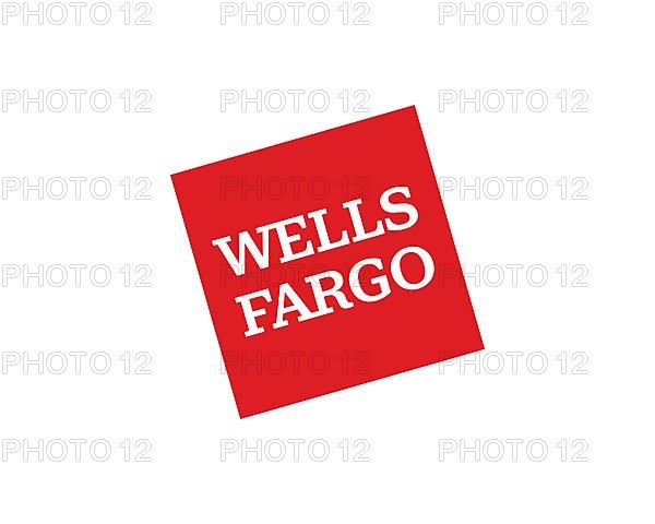 Wells Fargo, rotated logo