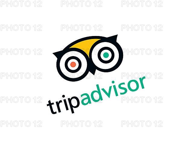 TripAdvisor, rotated logo
