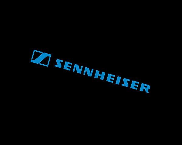 Sennheiser, rotated logo
