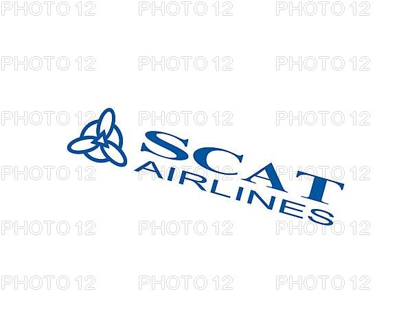 SCAT Airline, rotated logo