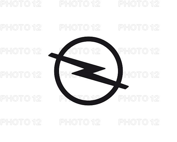 Opel, rotated logo