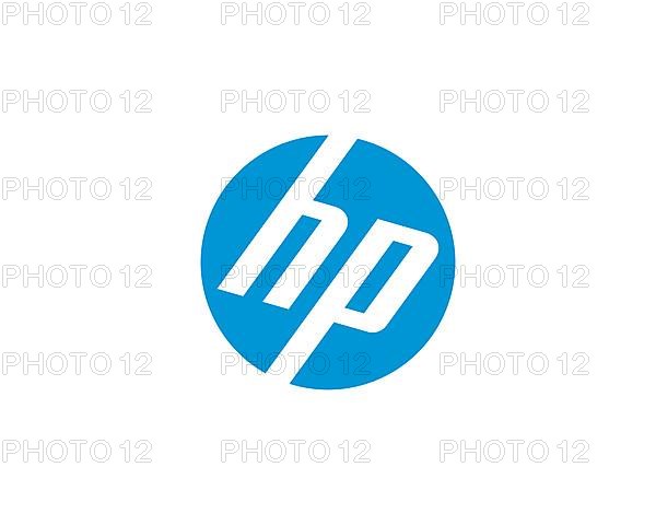 Hewlett Packard, rotated logo