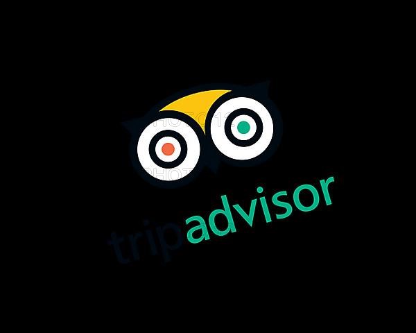TripAdvisor, rotated logo