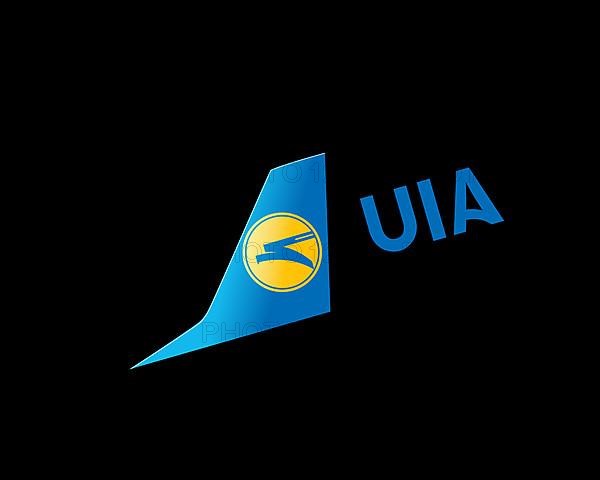 Ukraine International Airline, rotated logo
