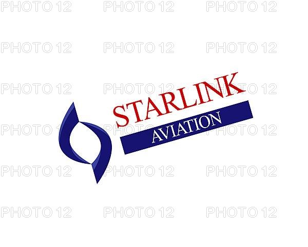 Starlink Aviation, rotated logo