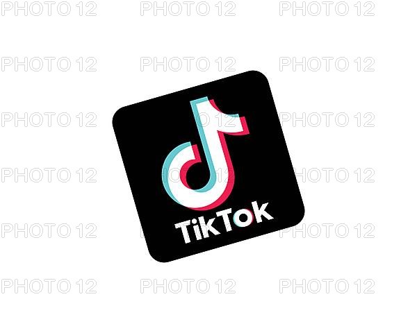 TikTok, rotated logo